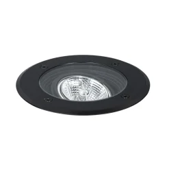 QAZQA grondspots delux zwart gu10 Sale