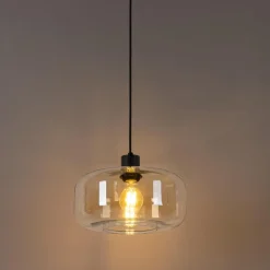 QAZQA hanglampen bizle beige e27 Best