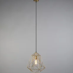 QAZQA hanglampen framework goudkleurig e27 Best