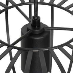 QAZQA hanglampen johanna zwart e27 Online