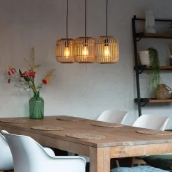 QAZQA hanglampen manila beige e27 Hot