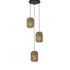 QAZQA hanglampen yvonne zwart e27 Outlet
