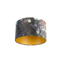 QAZQA lampenkappen cilinder velours multikleur Best