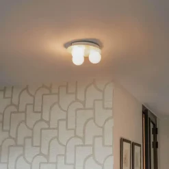 QAZQA plafondlampen buiten cederic wit g9 Sale