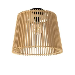 QAZQA plafondlampen buiten jayla crème e27 Hot