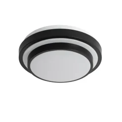 QAZQA plafondlampen buiten walden zwart e27 Outlet