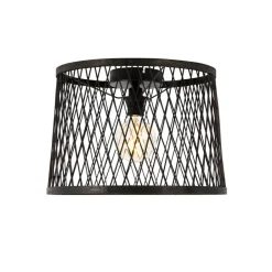 QAZQA plafondlampen buiten calamus zwart e27 New