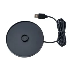 QAZQA Professional tafellampen bass bronskleurig geïntegreerde led Sale