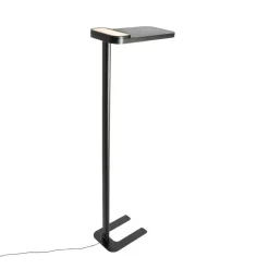 QAZQA Professional vloerlampen guzo zwart geïntegreerde led Online