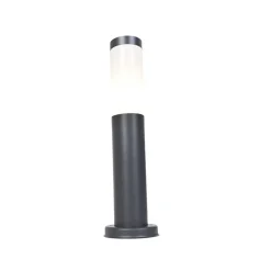 QAZQA staande buitenlampen rox grijs e27