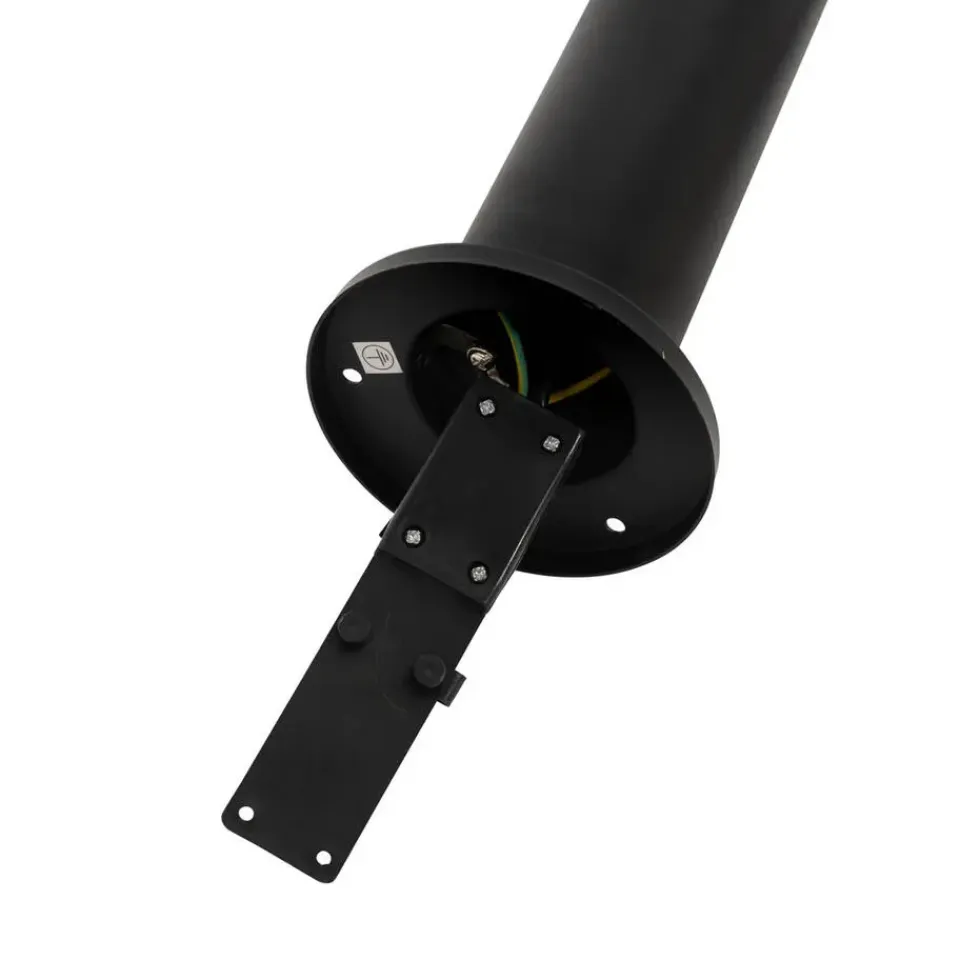 QAZQA staande buitenlampen solo zwart gu10 Hot