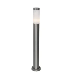 QAZQA staande buitenlampen rox zilverkleurig e27 Outlet