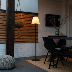 QAZQA staande buitenlampen virginia zwart e27 Best