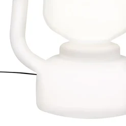 QAZQA staande buitenlampen storm wit e27 New