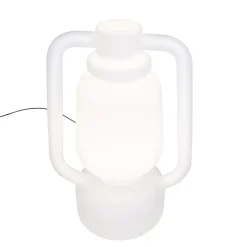 QAZQA staande buitenlampen storm wit e27 New