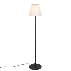 QAZQA staande buitenlampen virginia fl zwart e27 Clearance