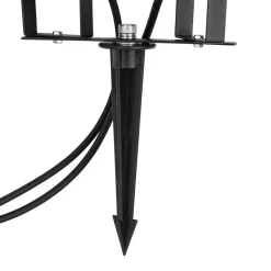 QAZQA tuinspots basic zwart gu10