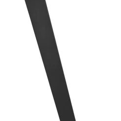 QAZQA Vloerlamp met kap zwart en gouden binnenkant - Tripe Online