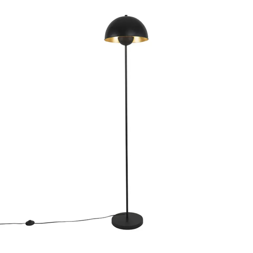 QAZQA vloerlampen magnax zwart e27 Outlet