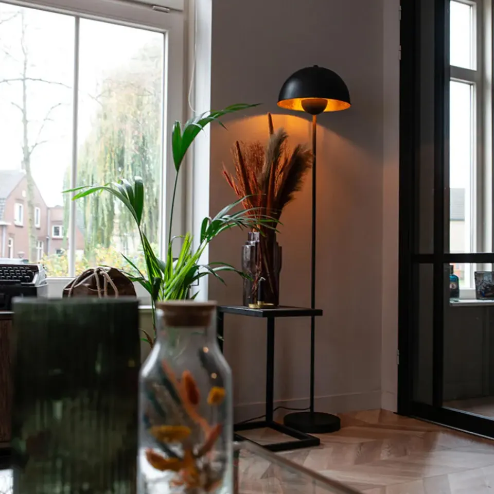 QAZQA vloerlampen magnax zwart e27 Outlet