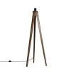 QAZQA vloerlampen tripod_classic bruin e27 Sale