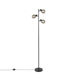 QAZQA vloerlampen vidro zwart e14 New