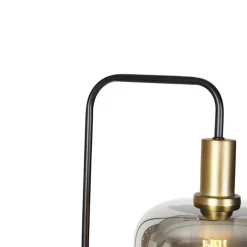 QAZQA vloerlampen zuzanna grijs e27