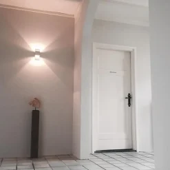 QAZQA wandlampen amy zilverkleurig g9 New