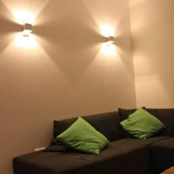 QAZQA wandlampen amy zilverkleurig g9 New