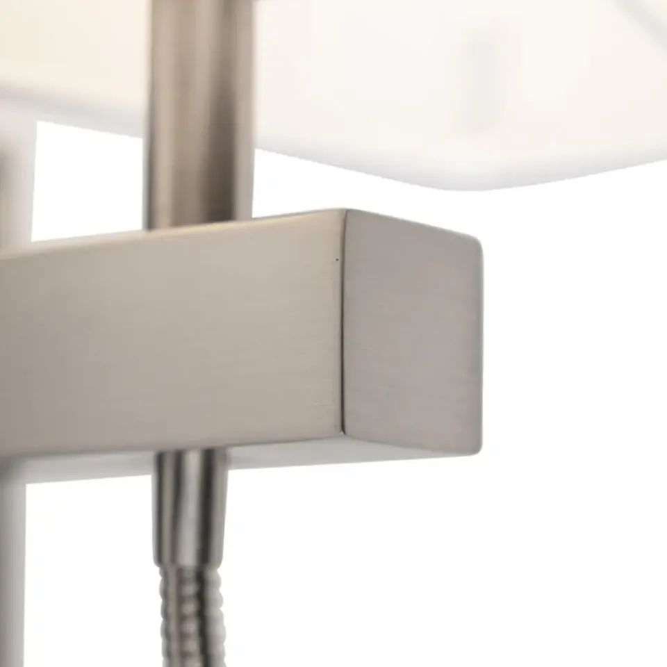 QAZQA wandlampen bergamo wit e27 New