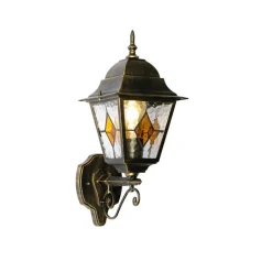 QAZQA wandlampen buiten antigua goudkleurig e27 Best