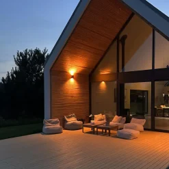 QAZQA wandlampen buiten baleno zwart gu10 Best