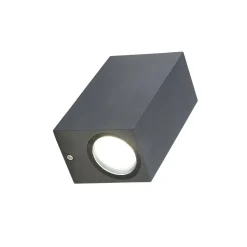 QAZQA wandlampen buiten baleno grijs gu10 Online