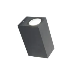 QAZQA wandlampen buiten baleno grijs gu10 Online