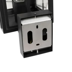 QAZQA wandlampen buiten dover zwart e27 Online