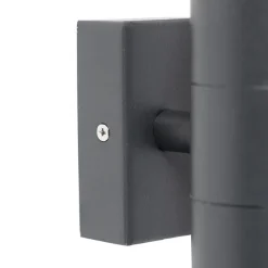 QAZQA wandlampen buiten duo grijs gu10 Online