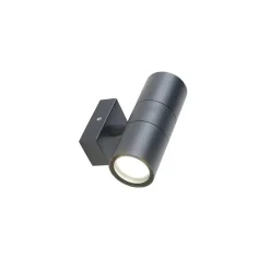 QAZQA wandlampen buiten duo grijs gu10 Online