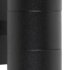 QAZQA wandlampen buiten duo zwart gu10 New