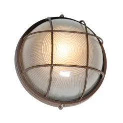 QAZQA wandlampen buiten hanneke bronskleurig e27 Outlet