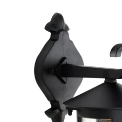 QAZQA wandlampen buiten herb zwart e27 Hot