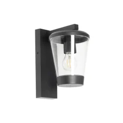 QAZQA wandlampen buiten joren zwart e27 Sale