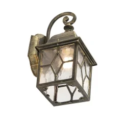 QAZQA wandlampen buiten london bruin e27 Outlet