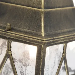 QAZQA wandlampen buiten london bruin e27 Outlet