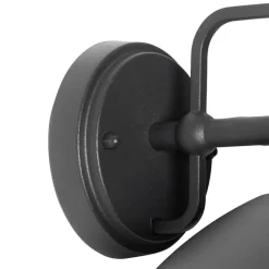 QAZQA wandlampen buiten marcel zwart e27 Outlet