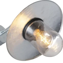 QAZQA wandlampen buiten munich grijs e27