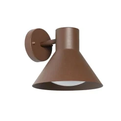 QAZQA wandlampen buiten natas bronskleurig e27 Sale