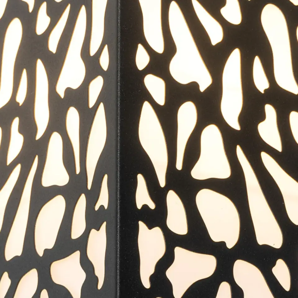 QAZQA wandlampen buiten nicole zwart e27 Sale