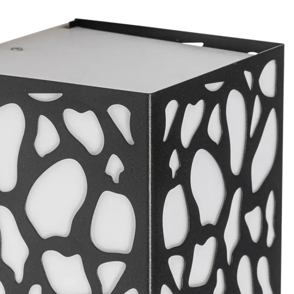 QAZQA wandlampen buiten nicole zwart e27 Sale