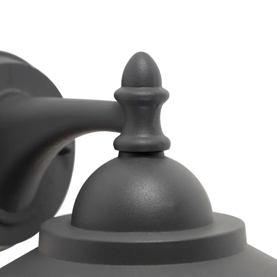 QAZQA wandlampen buiten oxford grijs e27 New