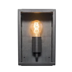 QAZQA wandlampen buiten rotterdam zwart e27 Online